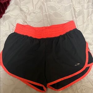 Champion Dark Grey & Apricot Women's Athletic Shorts